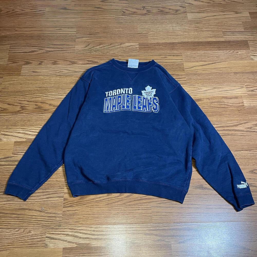 Puma Navy Toronto Maple Leafs Sweatshirt